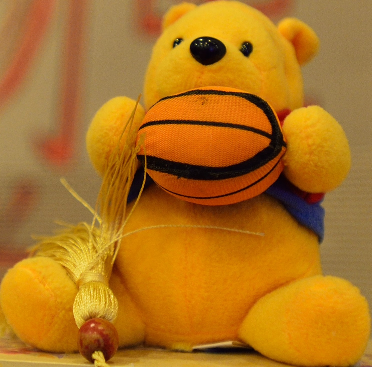 Stuffed toy bear donated to Yellow Bin for textile recycling and redistribution in Johor